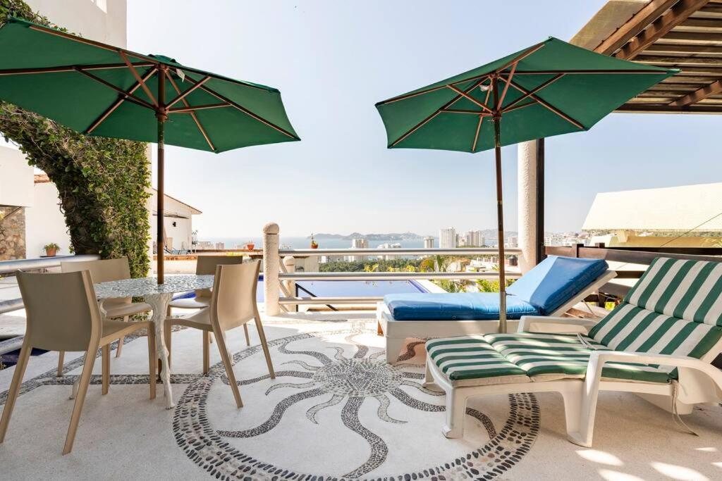 Hermosa Villa Puesta Al Sol Акапулько Экстерьер фото