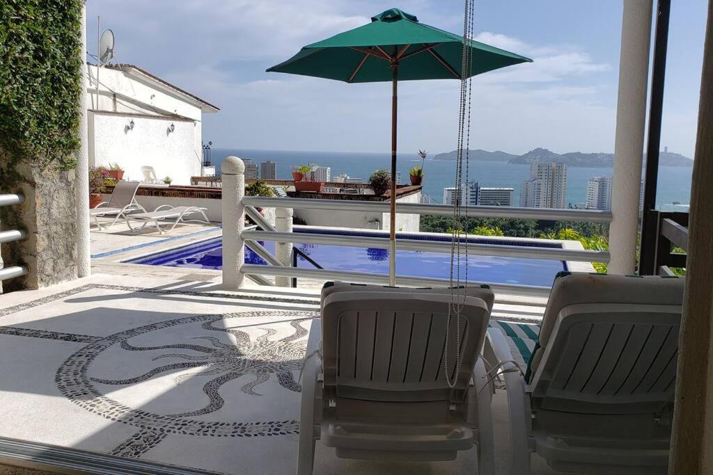 Hermosa Villa Puesta Al Sol Акапулько Экстерьер фото